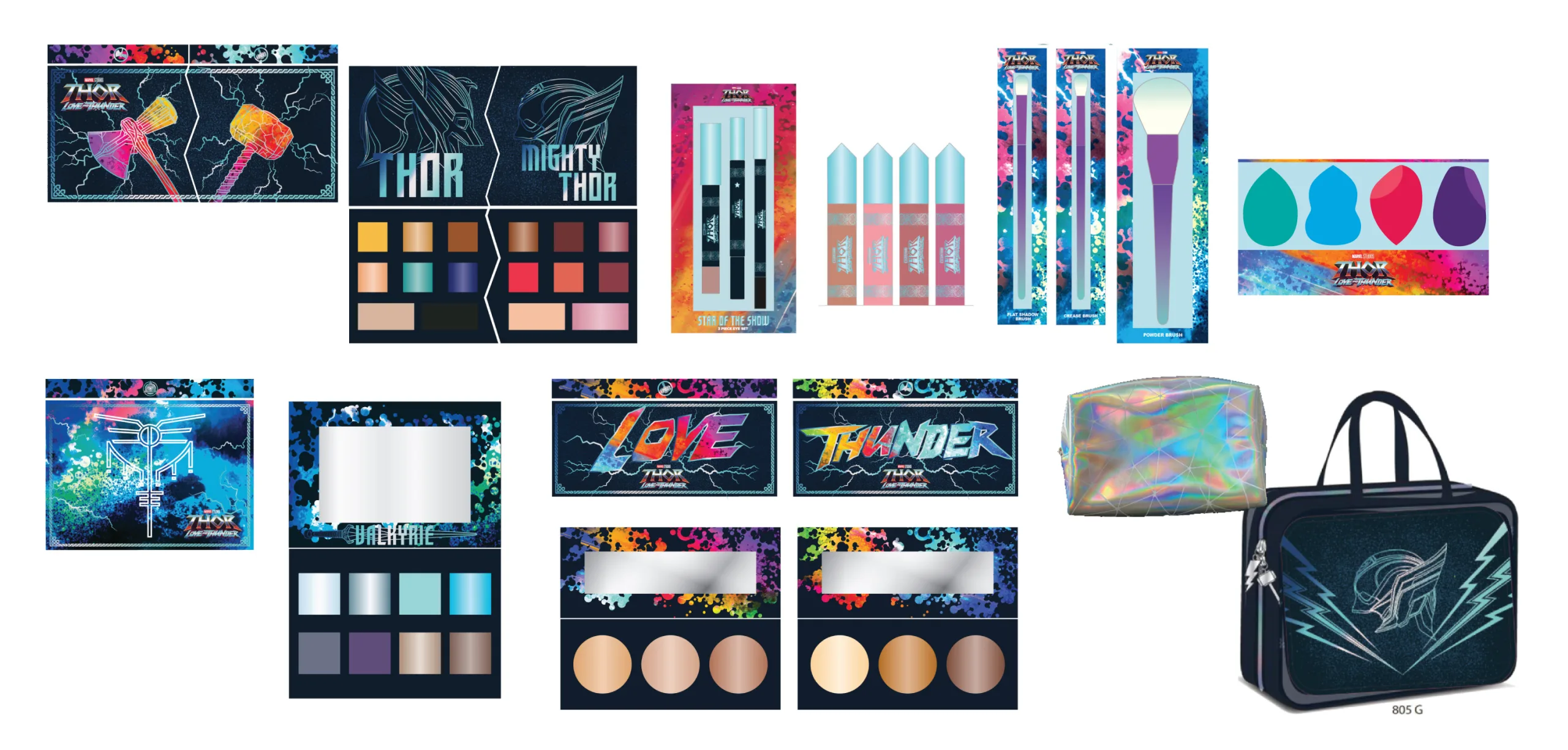 Ulta × Love and Thunder skyline visual