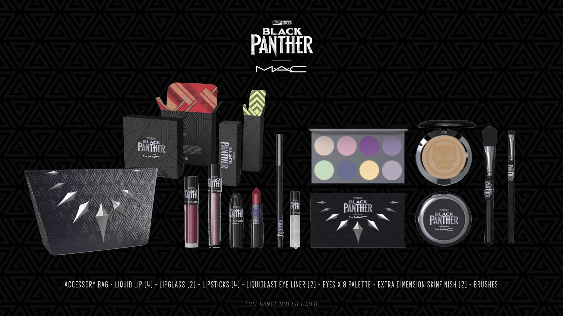 MAC × Black Panther concept artwork