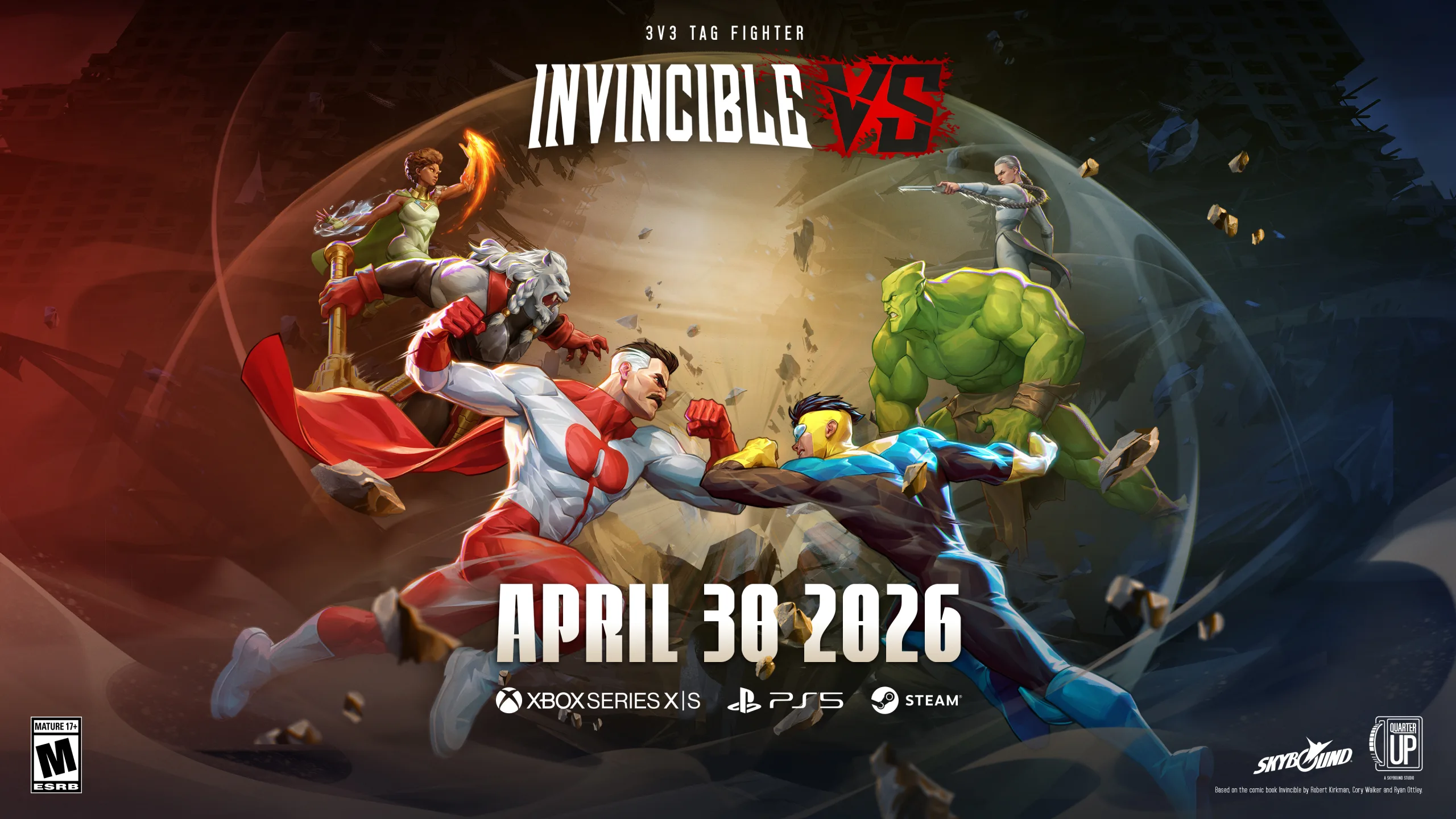 Invincible VS release poster