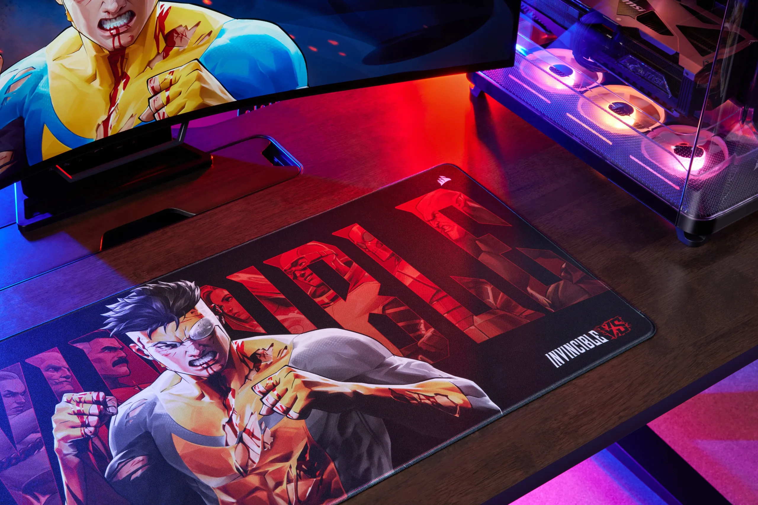 Invincible VS promotional artwork