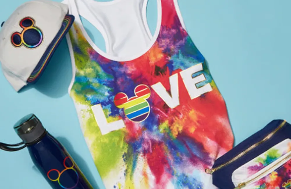 Disney Pride Collection product photography, 2018