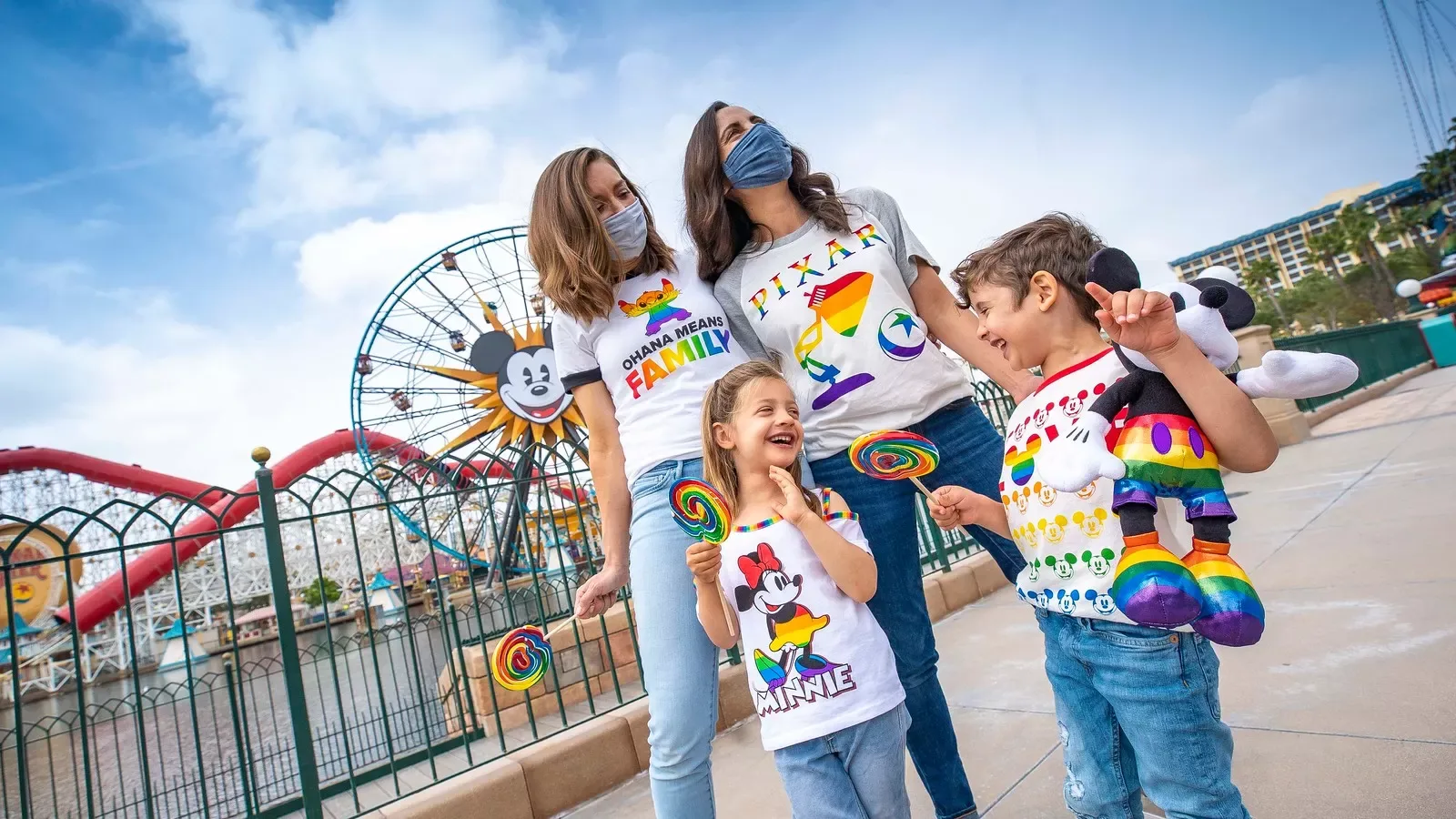 Disney Pride Collection product photography, 2021