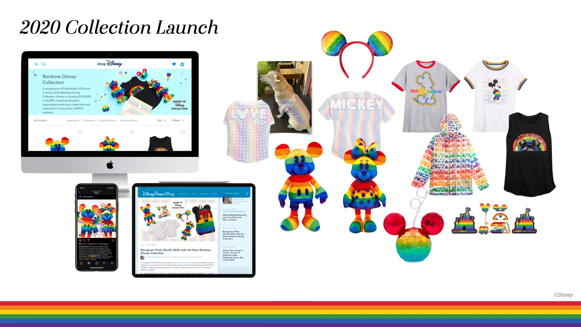 Disney's 2020 Rainbow Disney Collection launch