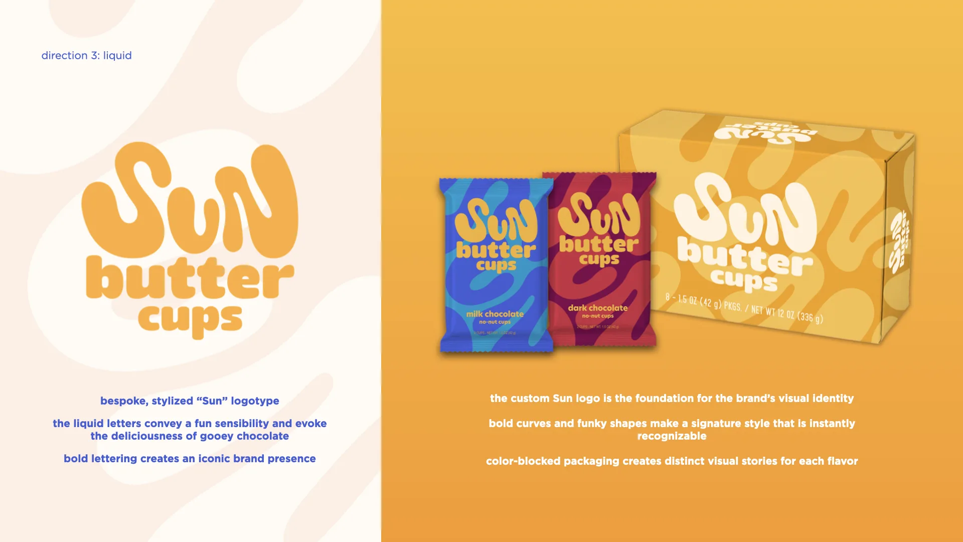 SunButter Cups brand and packaging concept